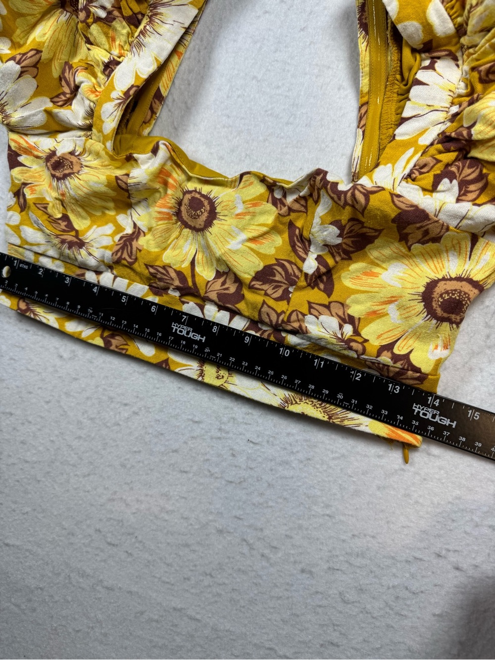 Altar’d State Floral Puff Sleeve Crop Top Maxi Skirt Set Small - Picture 15 of 16